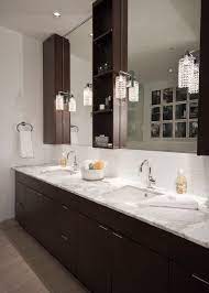 Nov 24, 2014 · if you don't have a bathroom vanity with adjustable legs, you can raise your bathroom cabinet by using one of these methods. Espresso Bathroom Cabinets Design Ideas