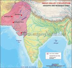 Indus Valley Map Indus Valley Civilization Ancient India Map Indian History