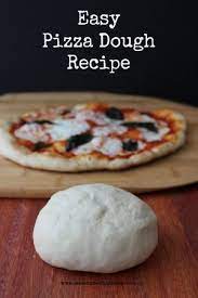 Easy Pizza Dough Recipe Make Your Own Pizza Crust Moms Need To Know Pizza Recipes Dough Easy Homemade Pizza Recipes
