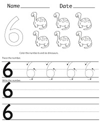 3 Number 6 Worksheets Writing Numbers Worksheets For Numbering Lesson In 2020 Writing Numbers Writing Worksheets Number Worksheets