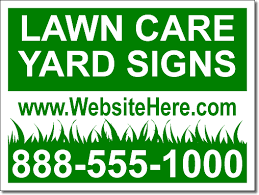 Choosing a name and proper price for your services are some of the aspects you should examine when starting a lawn care business, but the most important aspect is how to do. Lawn Care Yard Signs 50 Signs And Stakes 24x18