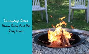 Sellers are all over the map with the names, there's little consistency. Black Color Heavy Duty 45 Solid Steel Diy Fire Pit Liner Easygoproducts Egp Gard 026 Easygo Ring Above Ground Or In Ground 45 Inch Outsi Fire Rings Fire Pits Outdoor Fireplaces Fcteutonia05 De