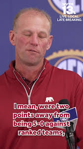 Alabama head coach Kalen DeBoer's final thoughts