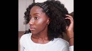 Natural Hair Style With Bobby Pins Youtube Natural Hair Styles Curly Hair Styles Naturally Hair Styles