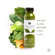 Carelumina Cold Pressed Juice E3 Green Apple Cucumber Turmeric Swiss Chard And Romaine Get The Nutrients Juice Branding Cold Pressed Juice Pressed Juice