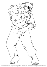 How To Draw Ken From Street Fighter Step By Step Learn Drawing By This Tutorial For Kids And Adults Street Fighter Art Street Fighter Ken Street Fighter