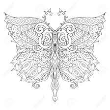 Each link on this page links directly to a download for the featured page. Beautiful Butterfly For Adult Coloring Book Coloring Page Print On T Shirt Or Other Products Vector Illustration Royalty Free Cliparts Vectors And Stock Illustration Image 119694920