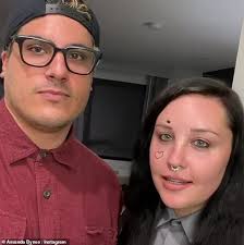 Eye tattoo red more skulls tattoos body art cat eye bad tattoos eye. Amanda Bynes Shows Off Second Face Tattoo While Introducing Her Fiance Paul Michael To The World Daily Mail Online