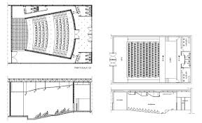 Floor Plan Section Drawing Floor Plans Auditorium Plan Architectural Section