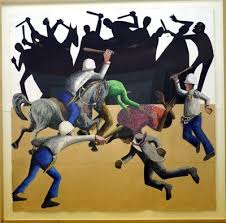 Benny Andrews Paintings Benny Andrews Father Was George Andrews The Dot Man Another Southern Art Activist Art Black Artists