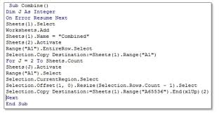 Not just one at a time based on a selection in a cell. 3 Easy Steps To Merge Excel Files Into One Excel Spreadsheet Using Vba