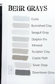 How To Choose The Perfect Gray Paint Behr Paint Colors