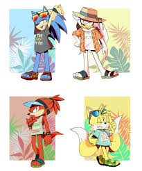 Er ist blau und der schnellste igel der welt. Die 60 Besten Ideen Zu Sonic Charaktere Sonic Charaktere Sonic Charakter