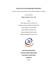 Indomaret merupakan salah satu perushaan ritel terbesar di indonesia, yang memiliki banyak cabang dan karyawan. Analisis Tata Letak Minimarket Indomaret