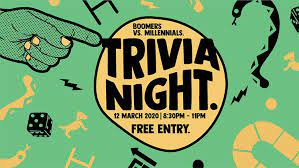 To find out what x squar. Trivia Night Boomers Vs Millennials Things To Do In Kuala Lumpur