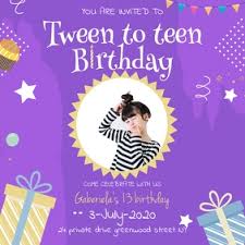 Change up the copy and font. Create Beautiful Birthday Invitations Easily Postermywall