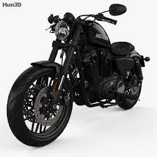 Harley Davidson Xl 1200 Cx Roadster 2018 3d Model Vehicles On Hum3d