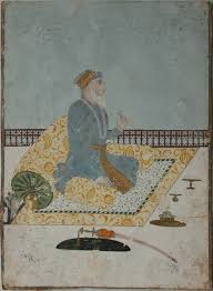 Www Indianminiaturepaintings Co Uk Indian Miniature Painting Posthumous Portrait Of Nawab Saadat Khan Of Awadh Painting Costume Painting Miniature Painting