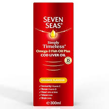 Seven Seas Orange Syrup And Cod Liver Oil 300ml By Seven Seas Amazon In Beauty