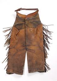 George Lawrence Western Leather Chaps sold at auction