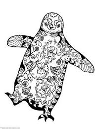 Penguin Doodle Coloring Pages Penguin Coloring Pages Animal Coloring Pages Penguin Coloring