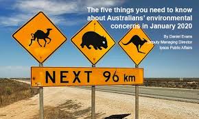 Australians Environmental Concerns In January 2020 Ipsos