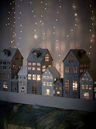 Coup de coeur de noel. Deco De Noel Coup De Coeur Pour Les Maisonettes Photophores Decoration Noel Deco Noel Maison Maison De Noel
