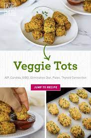 Veggie Tots Amy Myers Md Recipe In 2021 Roasted Vegetable Recipes Vegan Breakfast Recipes Easy Breakfast Recipes Easy