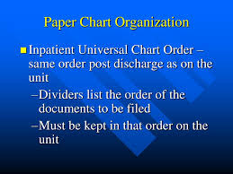 ppt documentation chart completion and chart management