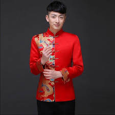 Traditional Men S Chinese Dress Groom Dress Men Cheongsam Tang Vintage Clothing Jacket Chinese Clothing Chinese Clothing For Men Chinese Fashion Men