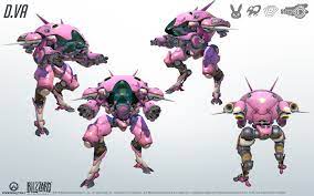 Imgur Post Imgur Overwatch Dva Mech Game Concept Art