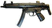 A remote sentry unit weighs in at 19.6 kg and can be assembled in under 150 seconds. Submachine Gun Simple English Wikipedia The Free Encyclopedia