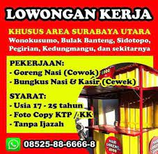 Temukan info lowongan pekerjaan menarik dan terbaru juni 2021 di medan hanya di jobs.id. Lowongan Karyawan Dan Karyawati Nasi Goreng Atmago