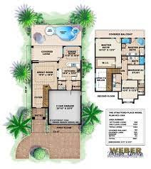 Mediterranean House Plan Small Narrow Lot Mediterranean Floor Plan Narrow House Plans Mediterranean House Plans Mediterranean Floor Plans