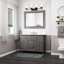 Cabinets and countertops white cabinets spa inspired bathroom soothing colors relaxing bath bathroom renovations bathrooms bathroom white cabinets + muted colors = a pretty bathroom palette. 63 Best Grey Bathroom Cabinets Ideas In 2021 Grey Bathrooms Bathrooms Remodel Grey Bathroom Cabinets