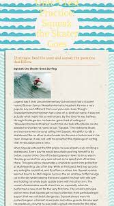 Его дочь, дебби джеймс (debbie james), стала моделью. Unit 5 Test Practice Squeak The Skater Goes Surfing Interactive Worksheet By Andrea Pfiester Wizer Me