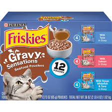 40% off + free shipping on soulistic cat food! Purina Friskies Gravy Sensations Seafood Favorites Cat Food Variety Pack 12 Ct Cat Food Dave S Super Duper