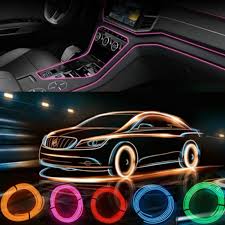 Jurus 3meters Flexible Neon Light Glow Wire 12v Inverter El Cold Strip Led Lights Decoration Car Interior Light Ambient Lighting Interior Light Car Interior Neon Lightsinterior Car Lights Aliexpress
