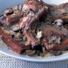 Cider Braised Pork With Cream And Mushrooms Recipe Braised Pork Recipes Cider Recipe