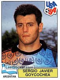 Sticker 245: Sergio Javier Goycochea