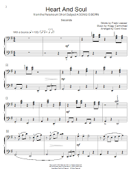 Heart and soul piano sheet music. Pin On Piano Lessons