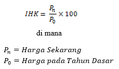 Faktor utama kepada kenaikan indeks ihp berpunca daripada peningkatan indeks minuman alkohol & tembakau (2.2. Indeks Harga Pengertian Macam Macam Rumus Konsumen Produsen