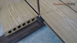Composite decking is an excellent. Chamwood Decking All Weather Wood Youtube