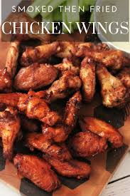 This Simple Two Step Process For Smoked Then Fried Chicken Wings Is A Winner Slow Smoked T Smoke Chicken Wings Recipe Fried Chicken Wings Smoked Food Recipes