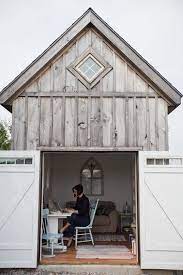 13 Prefab Sheds Transformed Into Guest Houses Home Offices And Man Caves Backyard Office Work Space Shed