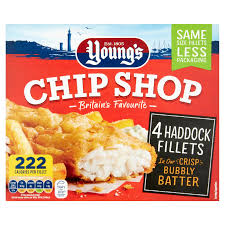 Try our creamy fish pies, chowders and simple fish and chips recipes for starters. Young S Chip Shop 4 Haddock Fillets 400g Battered Breaded Fish Iceland Foods