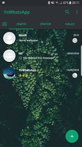 In the yowhatsapp android app you . Download Yowhatsapp Yowa V9 50 Apk Anti Ban Latest