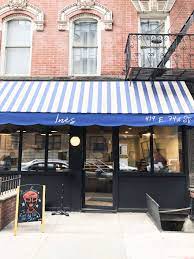 Ines The Perfect Upper East Side Cafe Most Lovely Things French Cafe Nyc Upper East Side Awning