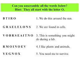 Words come any many shapes and sizes, 2 letter short words or 20 letter long words. O Words T Trimpe Can You Unscramble All The Words Below Hint They All Start With The Letter O B T I R O1 We Do This Ppt Download
