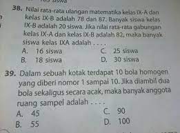 Maybe you would like to learn more about one of these? Tolong Jawab Plisss No 38 39 Brainly Co Id